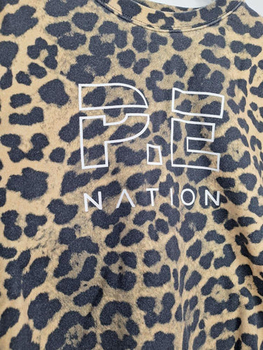 P.E Nation Comfy Cheeta Print Jumper Size L by SwapUp-Online Second Hand Store-Online Thrift Store