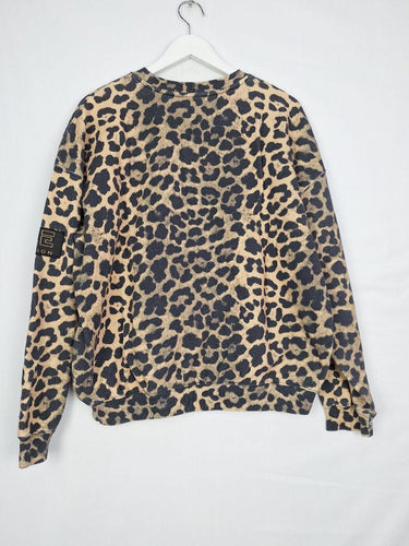 P.E Nation Comfy Cheeta Print Jumper Size L by SwapUp-Online Second Hand Store-Online Thrift Store