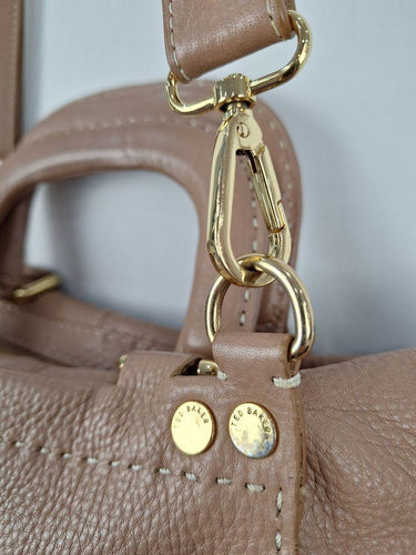 Ted Baker Soft Leather Contrast Stitch Bag Size None by SwapUp-Online Second Hand Store-Online Thrift Store