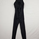 Second-Hand - Keepthatpump Half Zip Backless Scrunch Long Jumpsuit Size M - SwapUp