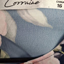 Second-Hand - Lorraine Floaty Blooms Gathered Midi Dress Size 16 - SwapUp