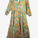 Second-Hand - Bohemian Traders Cowl Shell Detail Bright Maxi Dress Size XS - SwapUp