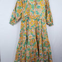 Second-Hand - Bohemian Traders Cowl Shell Detail Bright Maxi Dress Size XS - SwapUp