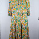Second-Hand - Bohemian Traders Cowl Shell Detail Bright Maxi Dress Size XS - SwapUp