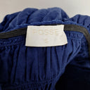 Second-Hand - Posse Navy Deep V Gathered Maxi Dress Size S - SwapUp