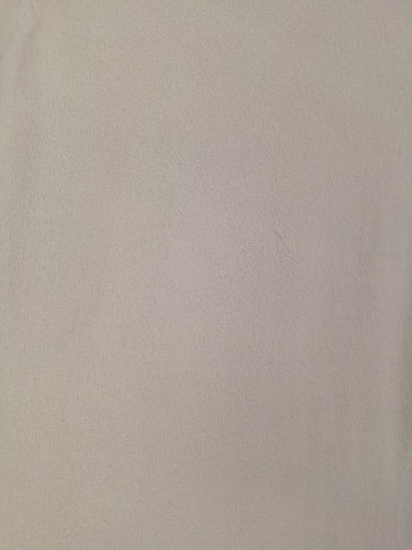 Second-Hand - Jac + Jack Ivory Textured Crew Fitted Midi Dress Size 12 - SwapUp
