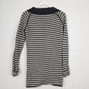 Second-Hand - Oxford Striped Cotton Knit Cardigan Size 8 - SwapUp