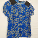Second-Hand - Oxford Cobalt Patterned Work Top Size 10 - SwapUp