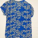 Second-Hand - Oxford Cobalt Patterned Work Top Size 10 - SwapUp