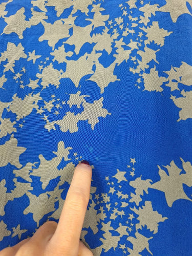 Second-Hand - Oxford Cobalt Patterned Work Top Size 10 - SwapUp