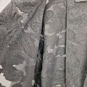 Second-Hand - Jenny Scott Elegant Sheer Jacquard Open Evening Coat Size L - SwapUp