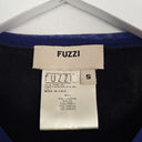 Second-Hand - Jean Paul Gaultier Vintage Mesh Cobalt Trim Top Size S - SwapUp