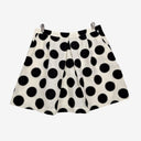 Second-Hand - Marcs Semi Sheer Box Pleat Dot Skirt Size 14 - SwapUp