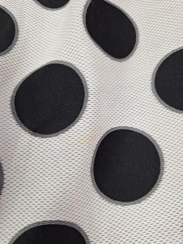 Second-Hand - Marcs Semi Sheer Box Pleat Dot Skirt Size 14 - SwapUp