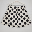 Second-Hand - Marcs Semi Sheer Box Pleat Dot Skirt Size 14 - SwapUp