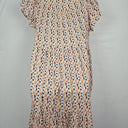 Second-Hand - Leoni Light Geo Flowy Dress Size 16 - SwapUp