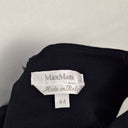 Second-Hand - MaxMara Chic Navy Gathered Waist Dress Size 12 - SwapUp