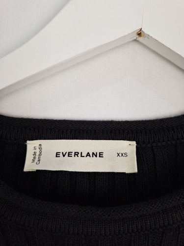 Second-Hand - Everlane Ribbed Essential Long Sleeve Top Size XXS - SwapUp
