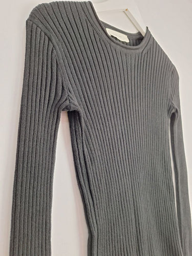 Second-Hand - Everlane Ribbed Essential Long Sleeve Top Size XXS - SwapUp