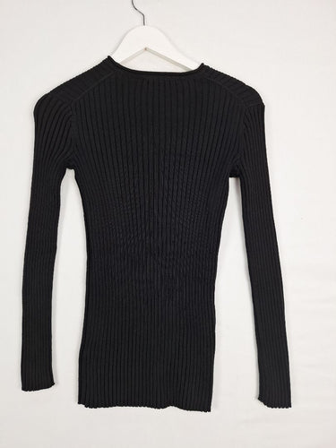 Second-Hand - Everlane Ribbed Essential Long Sleeve Top Size XXS - SwapUp
