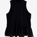 Second-Hand - Rebecca Taylor Lace Hem Tank Top Size XS - SwapUp