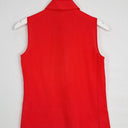 Second-Hand - Raoul Coral Pleated Collared Top Size 4 - SwapUp