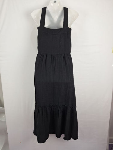 Second-Hand - Joie Cross Neck Linen Maxi Dress Size XS - SwapUp