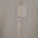 Second-Hand - Viktoria & Woods Cream Oversized Theatre Shirt Size XXS - SwapUp