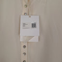 Second-Hand - Viktoria & Woods Cream Oversized Theatre Shirt Size XXS - SwapUp