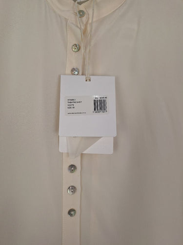 Second-Hand - Viktoria & Woods Cream Oversized Theatre Shirt Size XXS - SwapUp