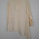 Second-Hand - Viktoria & Woods Cream Oversized Theatre Shirt Size XXS - SwapUp