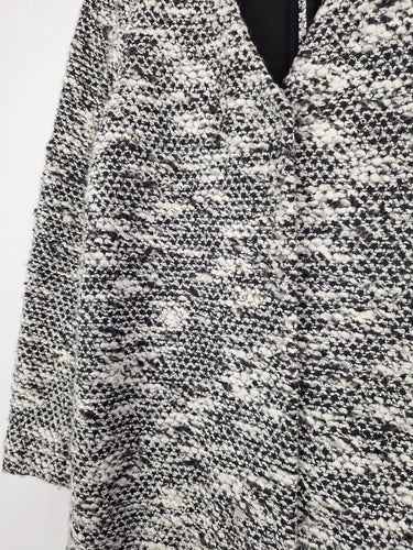 Second-Hand - Saba Textured Woven Single Breasted Coat Size XS - SwapUp