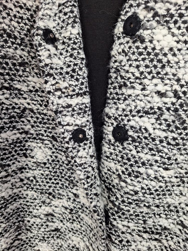 Second-Hand - Saba Textured Woven Single Breasted Coat Size XS - SwapUp