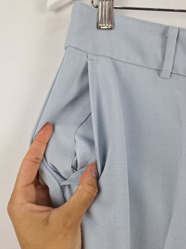 Second-Hand - Witchery Sky Blue Tailored Pants Size 12 - SwapUp