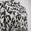 Second-Hand - David Lawrence Organic Splatter Shirt Dress Size 12 - SwapUp