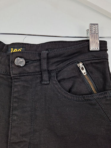 Second-Hand - Lee Jet High Licks Skinny Denim Jeans Size 10 - SwapUp