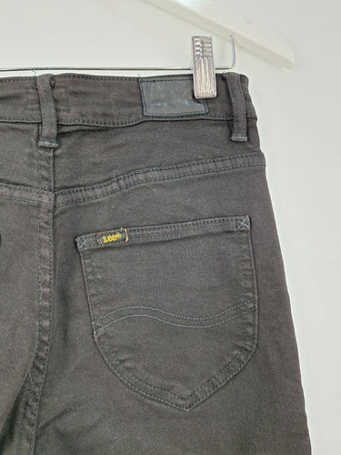 Second-Hand - Lee Jet High Licks Skinny Denim Jeans Size 10 - SwapUp