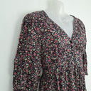 Second-Hand - Boho Pretty Gathered Floral Midi Dress Size S - SwapUp