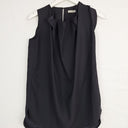 Second-Hand - Hunkydory Noir Elegant Draped Top Size S - SwapUp