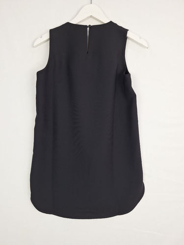 Second-Hand - Hunkydory Noir Elegant Draped Top Size S - SwapUp