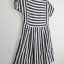 Second-Hand - Clad & Cloth Breezy Cotton Stripe Dress Size XS - SwapUp