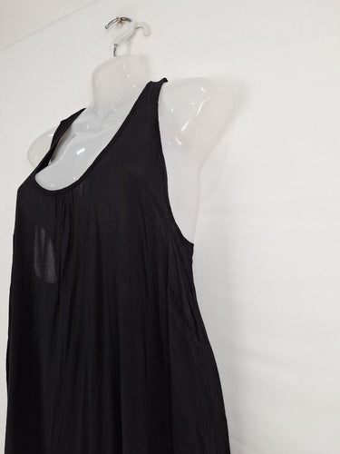 Second-Hand - Witchery Semi Sheer Open Cross Back Maxi Dress Size XS - SwapUp