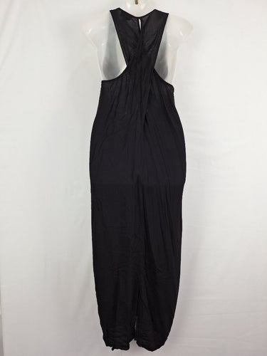 Second-Hand - Witchery Semi Sheer Open Cross Back Maxi Dress Size XS - SwapUp