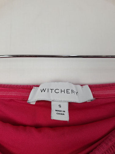Second-Hand - Witchery Fuchsia Summer Days Tube Top Size S - SwapUp