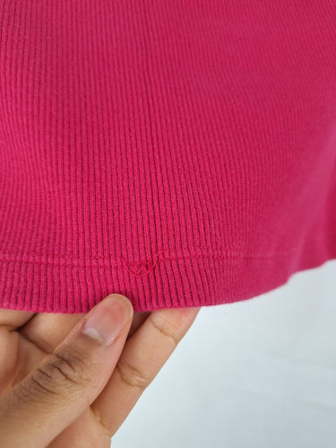 Second-Hand - Witchery Fuchsia Summer Days Tube Top Size S - SwapUp