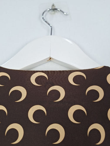Second-Hand - Marine Serre Jersey Skin Moon Long Sleeve Top Size S - SwapUp