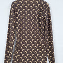 Second-Hand - Marine Serre Jersey Skin Moon Long Sleeve Top Size S - SwapUp