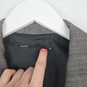 Second-Hand - Events Grey Sophisticated Fitted Blazer Size 10 - SwapUp