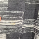 Second-Hand - Veronika Maine Grey Wool Blend Stripe Roll Neck Knit Jumper Size S - SwapUp