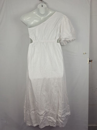 Second-Hand - DISSH One Shoulder Cut Out Dress Size 14 - SwapUp